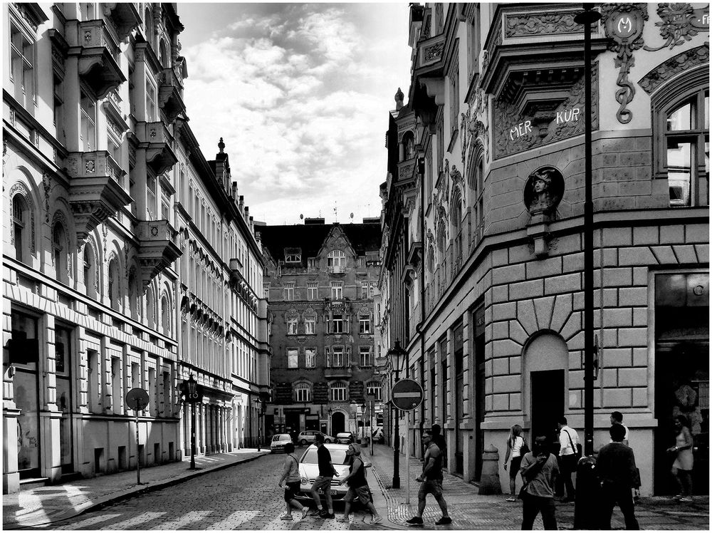 Les façades de Prague