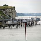 les falaises à Talmont sur Gironde