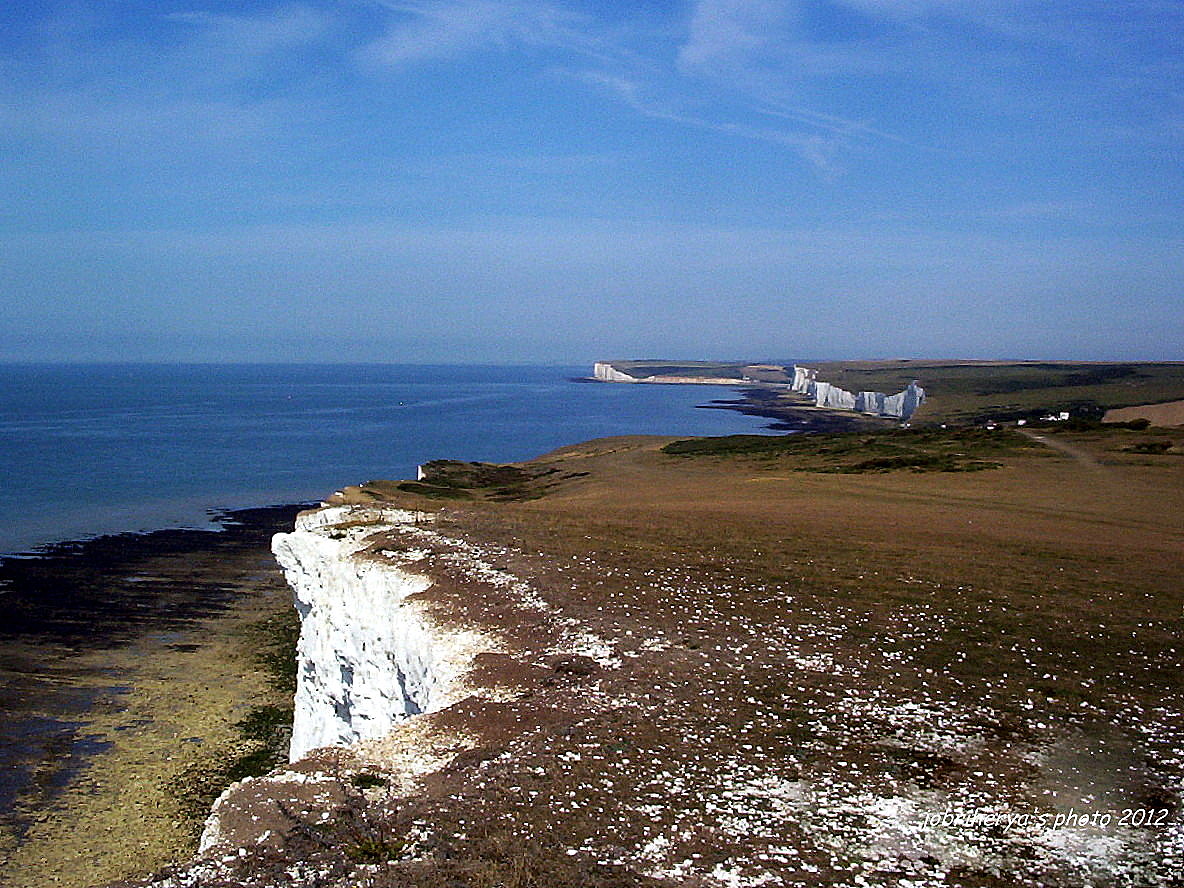 Les falaises blanches de Douvres ...