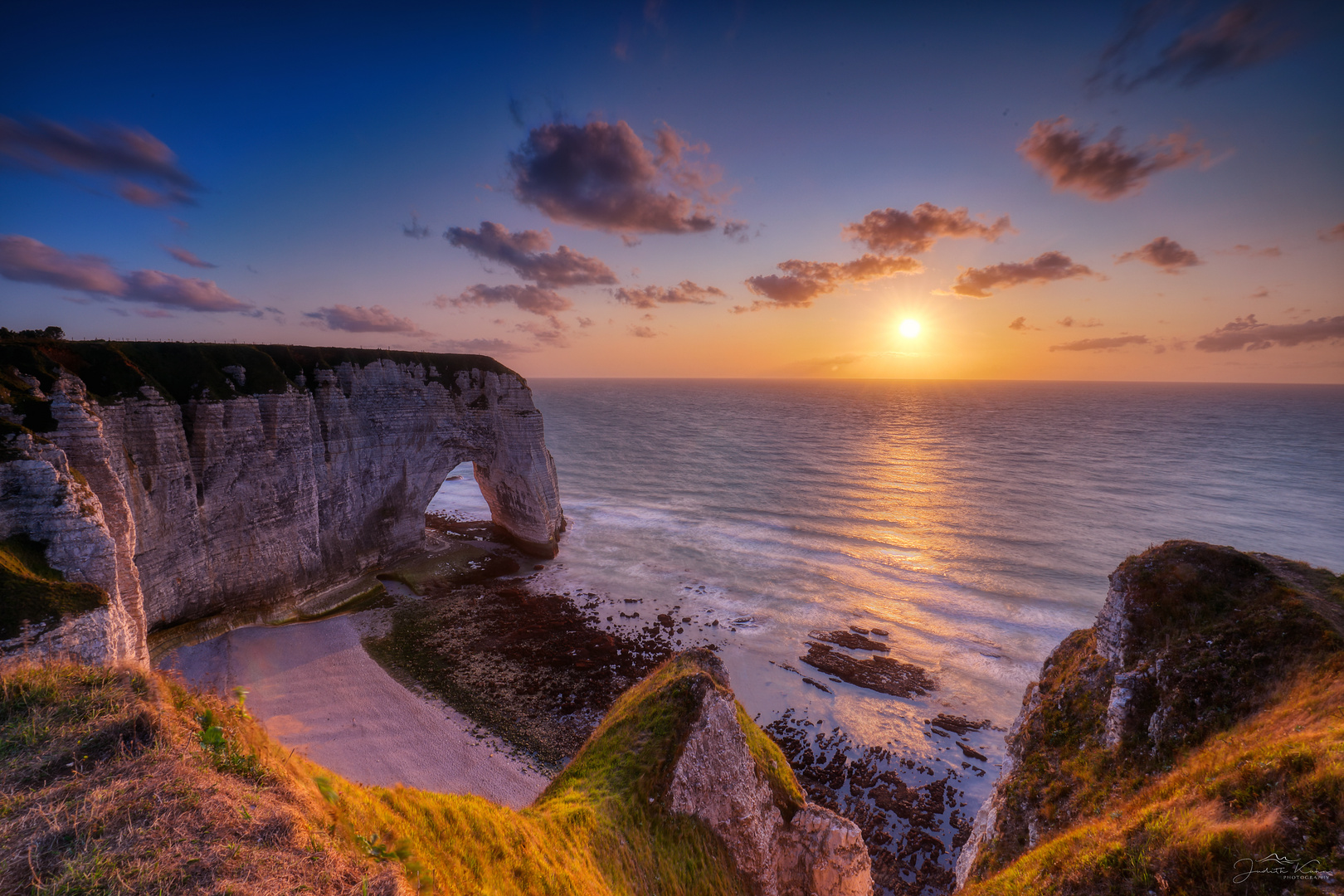 les falaises d'Étretat