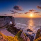 les falaises d'Étretat