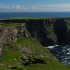 les falaises vertigineuses de l'Irlande