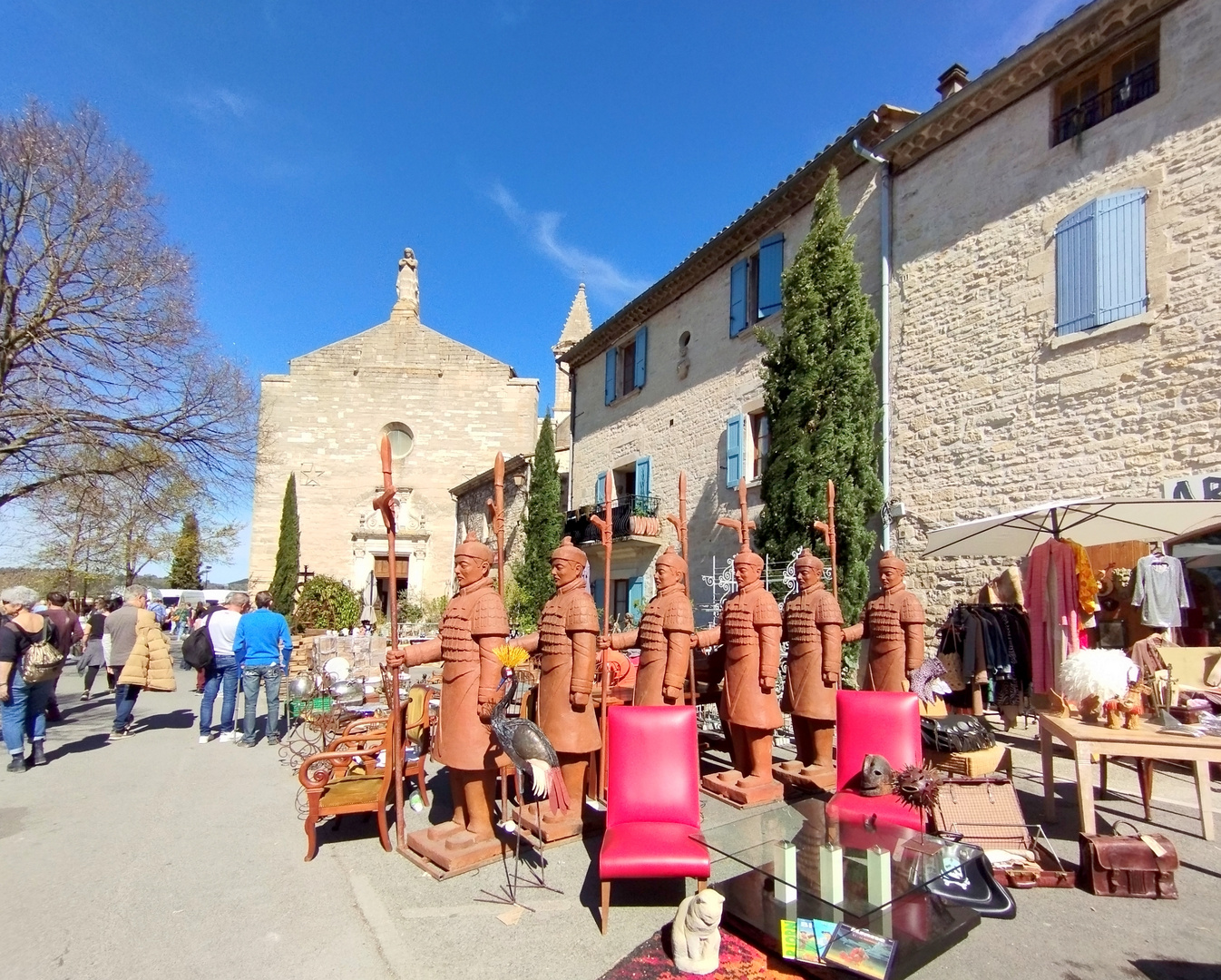 les fauteuils rouges !