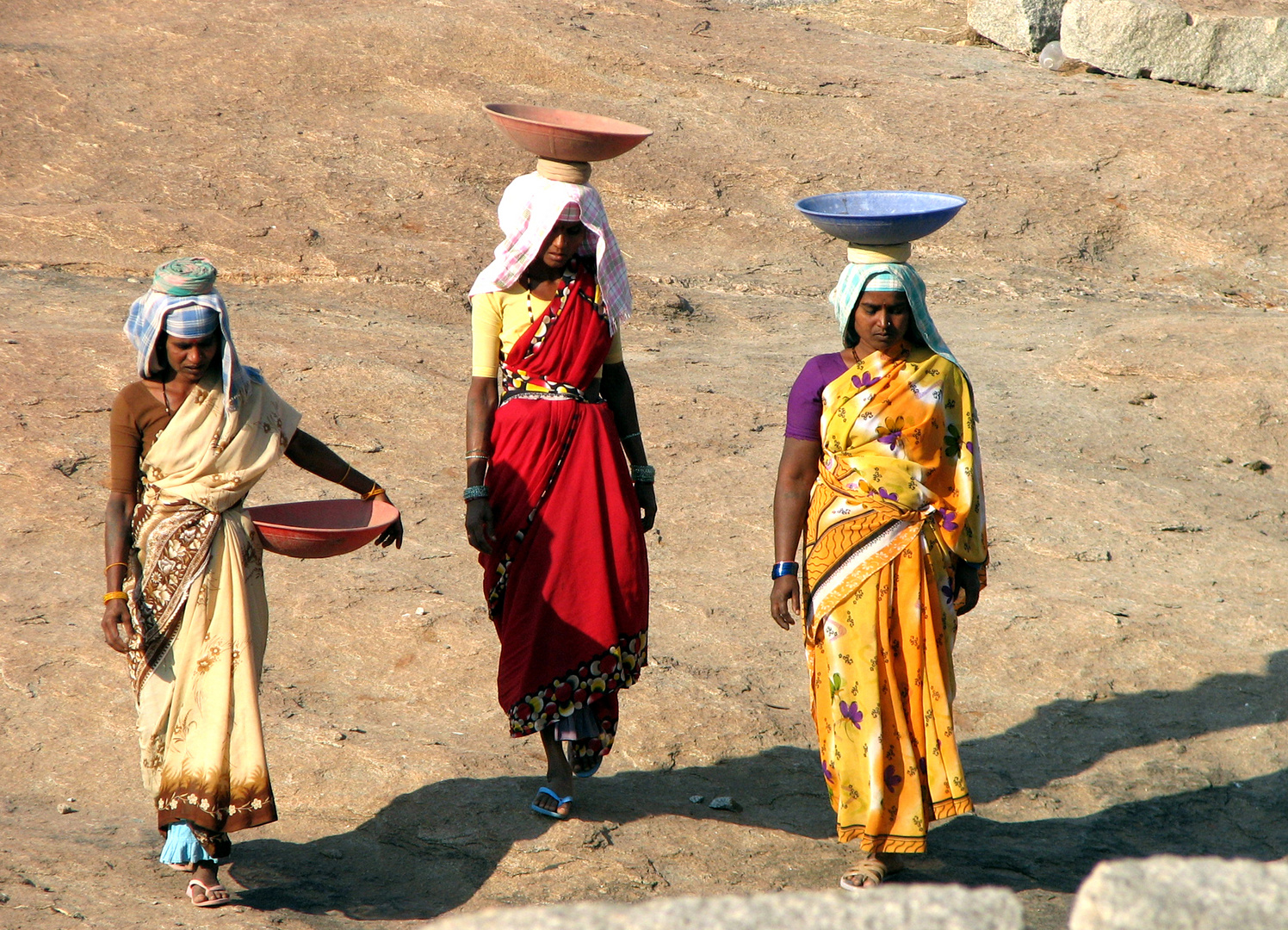 Les femmes à Hampi