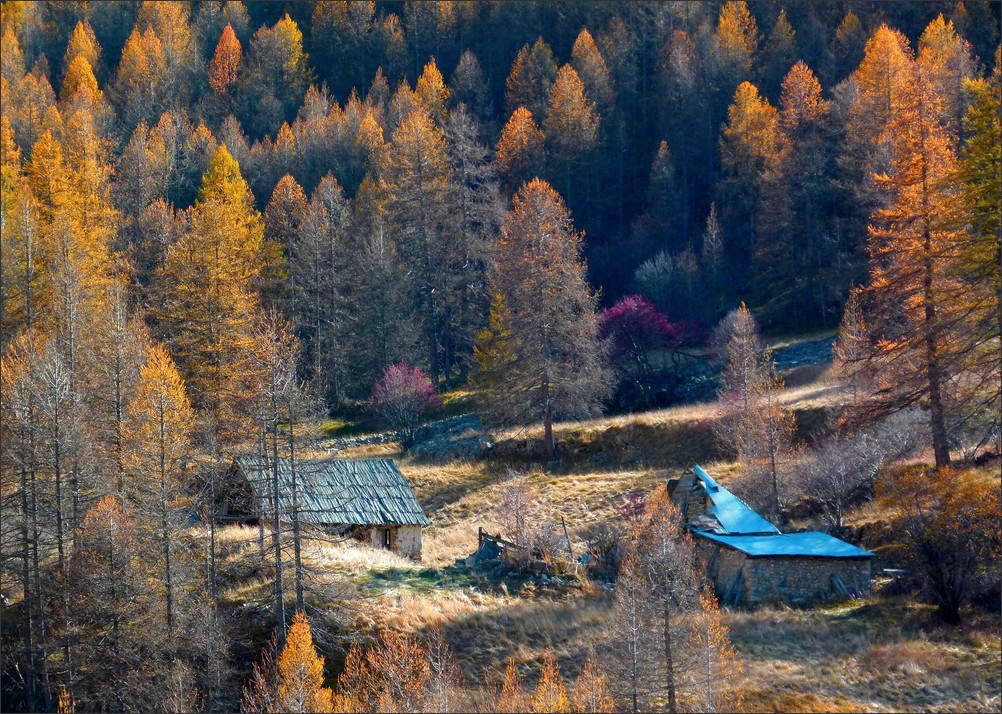 *les fermes abandonnées*