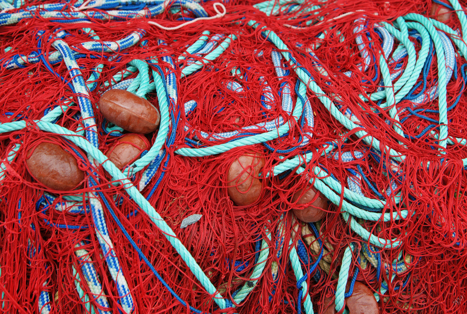 Les filets ... au port de St Jean de Luz