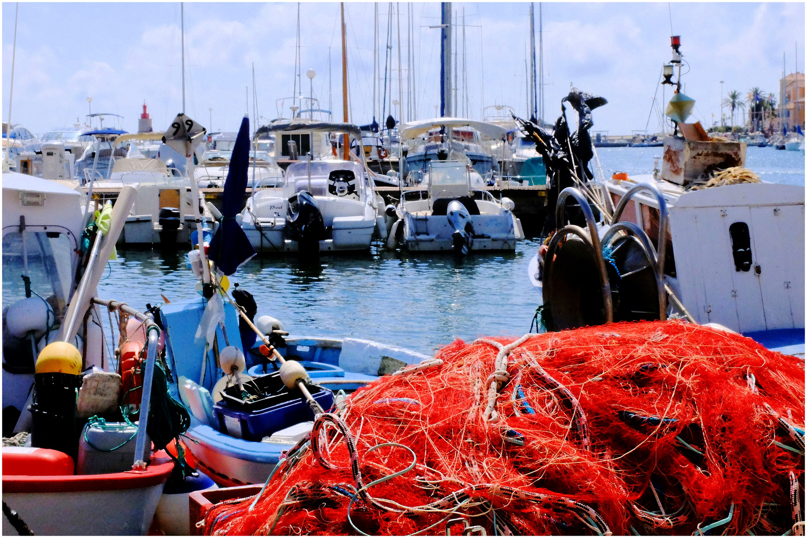 Les filets rouges