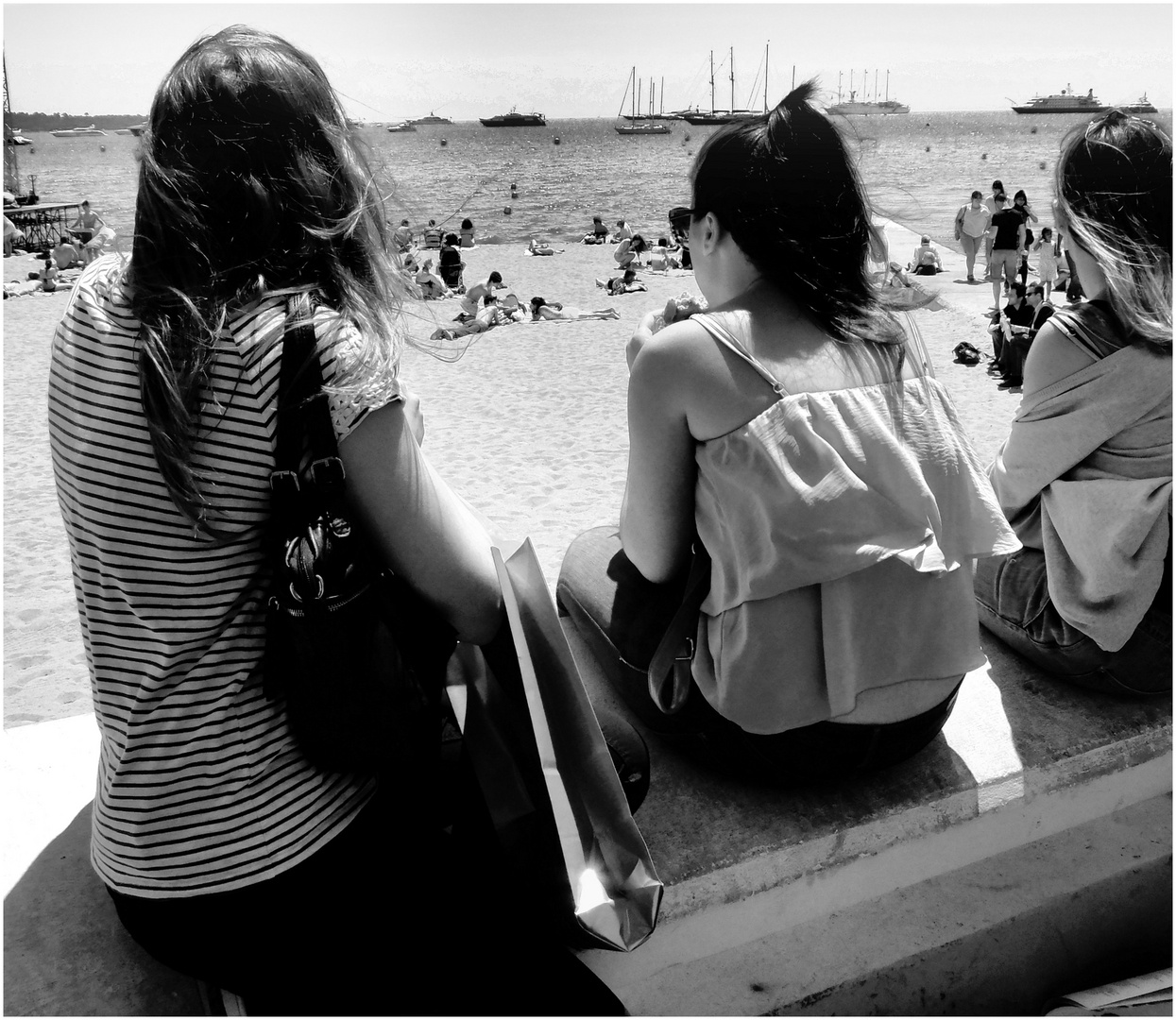 Les filles du bord de mer