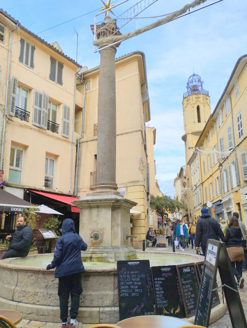 Les fontaines d'AIx en Provence 