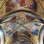 Les fresques de la voûte de la nef
