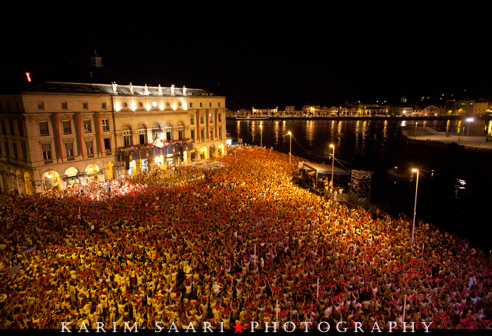 Les fêtes de Bayonne 2012 - cérémonie de clôture