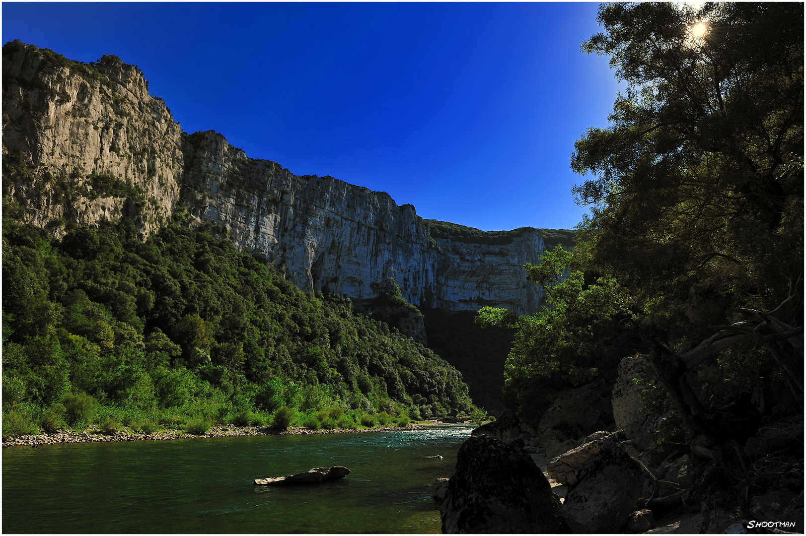 Les Gorges...