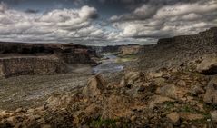 les gorges de la Jokulsa