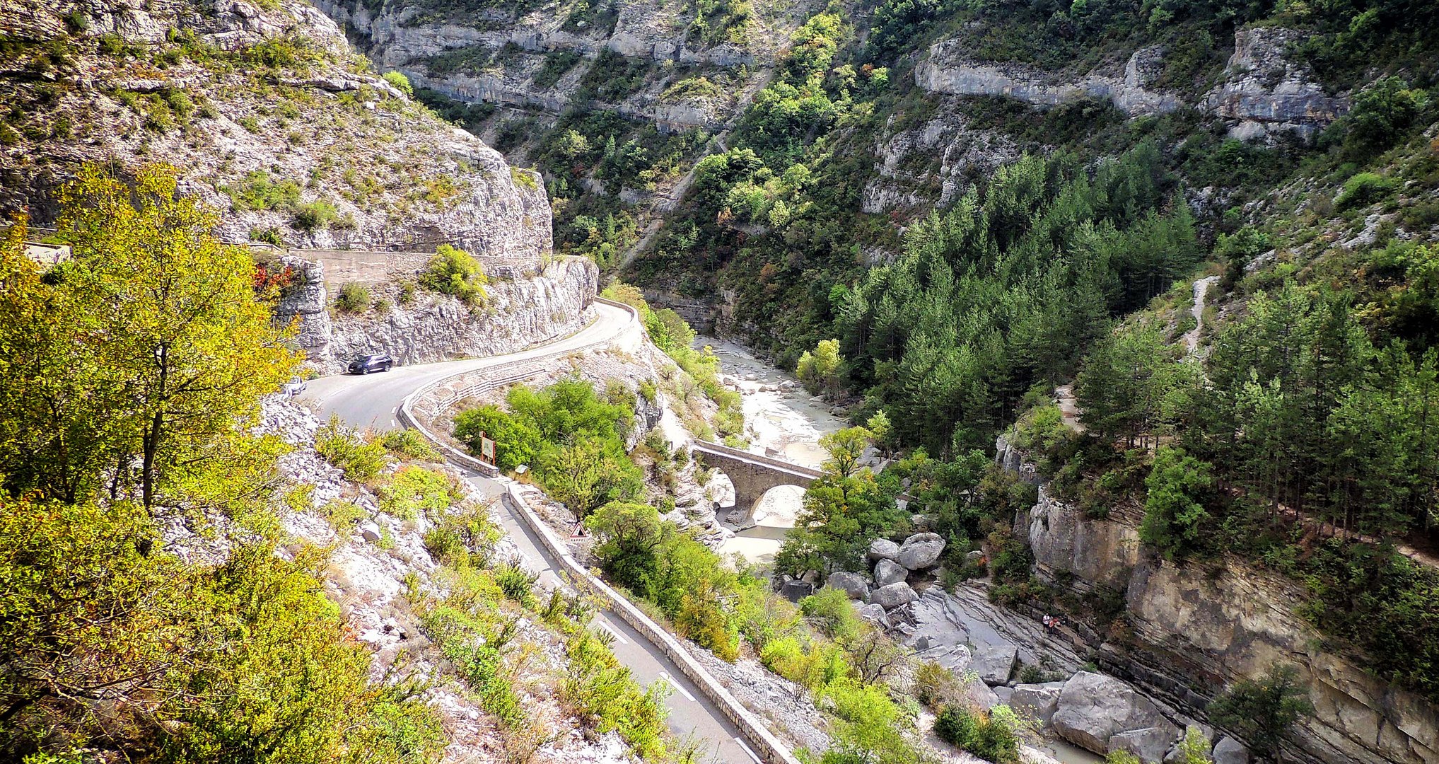 Les gorges de la Méouge