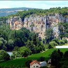 Les gorges du Lot à Saint-Circq Lapopie (Lot)