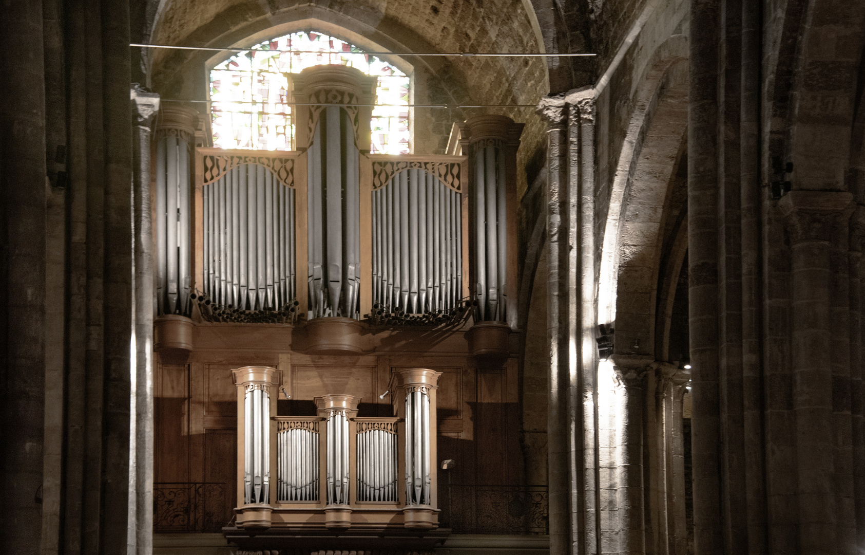 Les grandes orgues de l'Abbaye Saint Victor