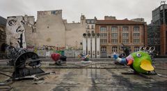 Les Halles - Rue Brisemiche - Fontaine Stravinsky - 01