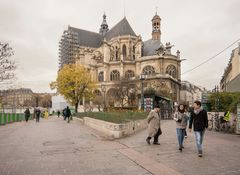 Les Halles - Rue Rambuteau - Paroisse Saint-Eustache1