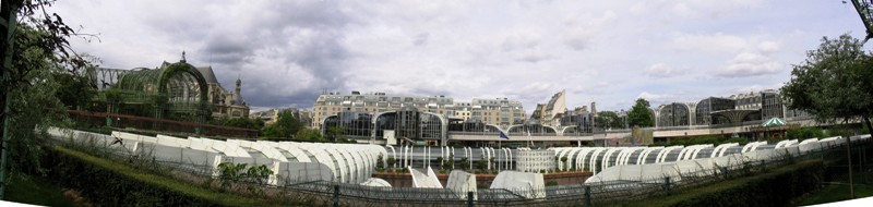 les halls panorama