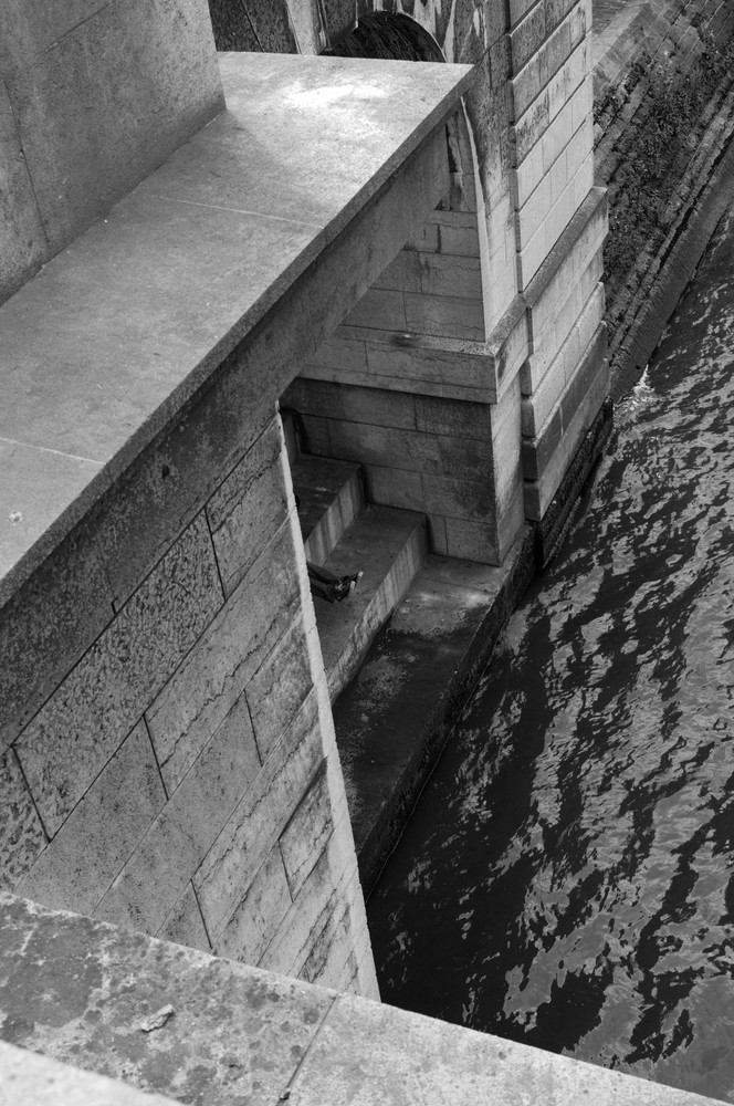 Les jambes du pont des arts