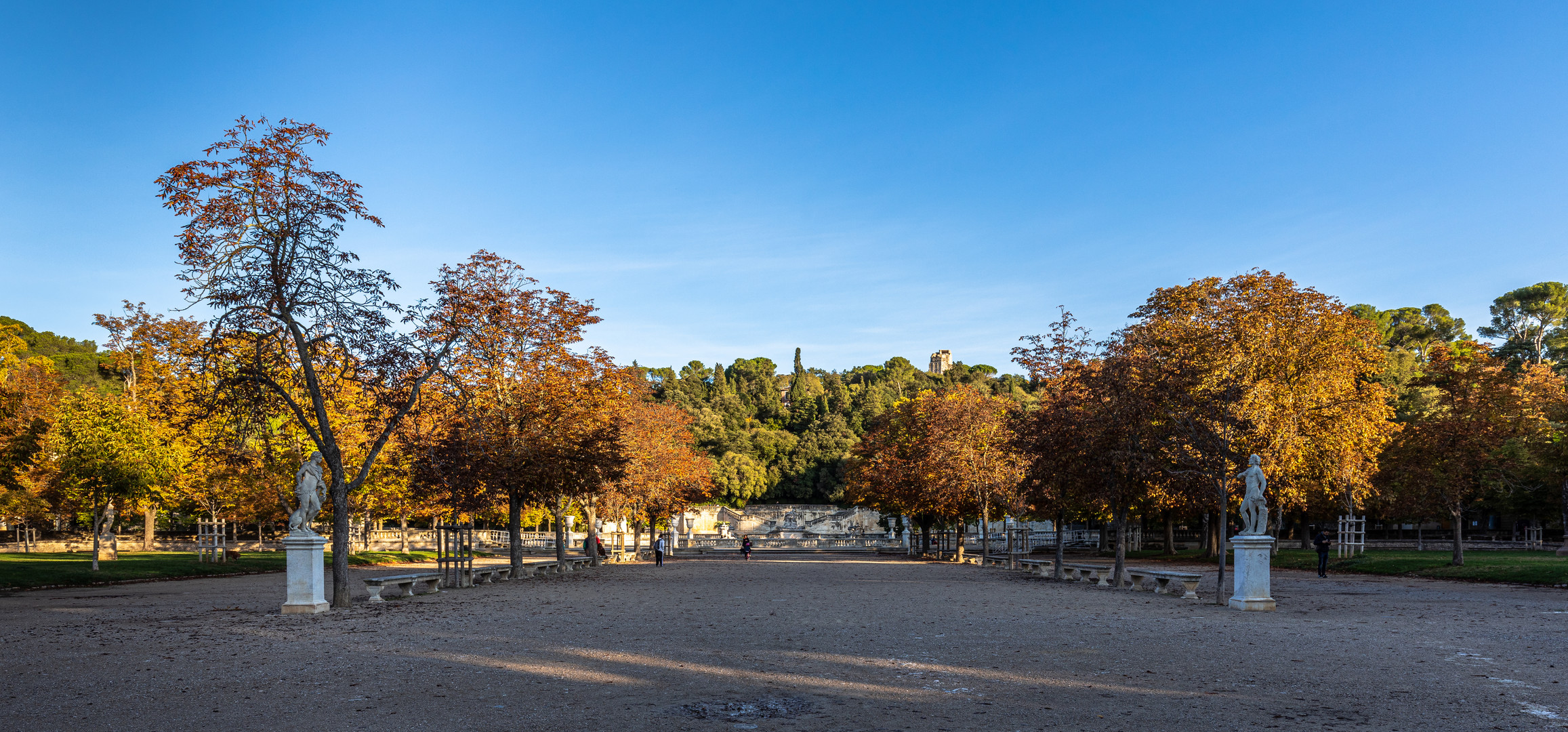 Les Jardines de la Fontaine in Nimes