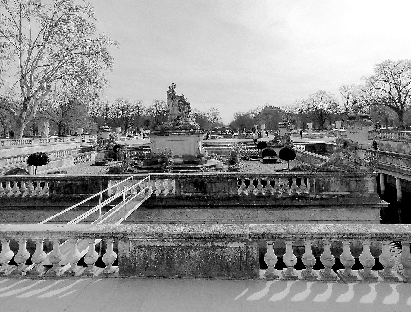 Les jardins de la Fontaine, Nimes