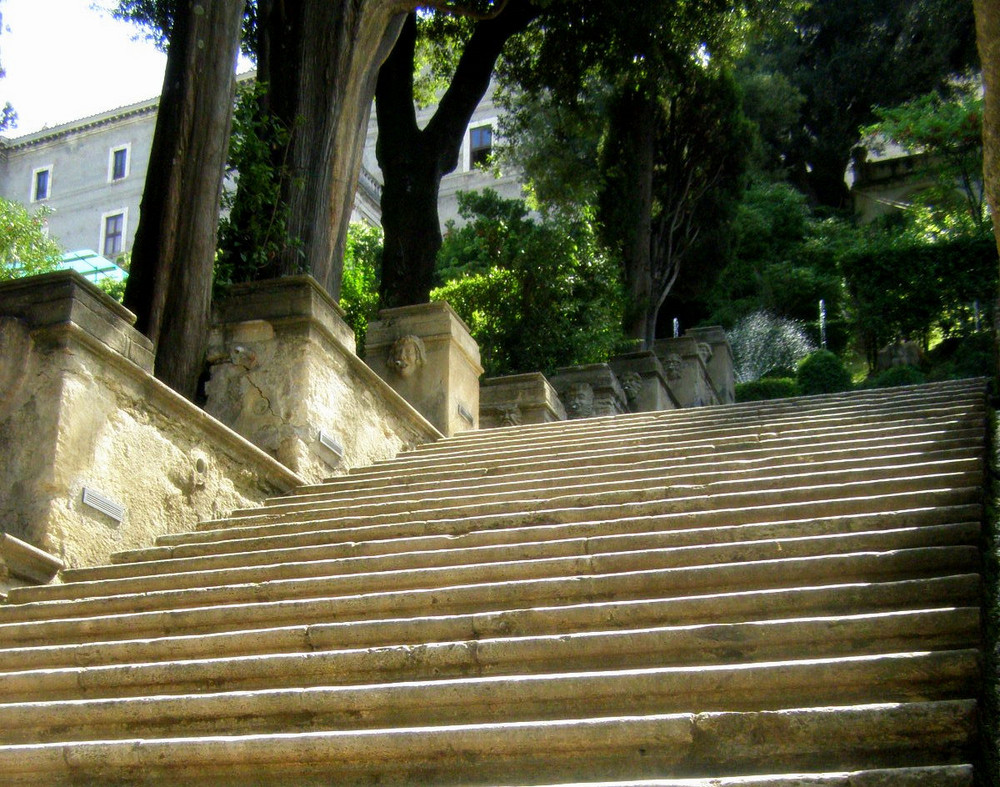 les jardins de la Villa d'Este (Tivoli - Italie)