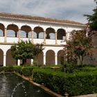 Les jardins de l'Alhambra.