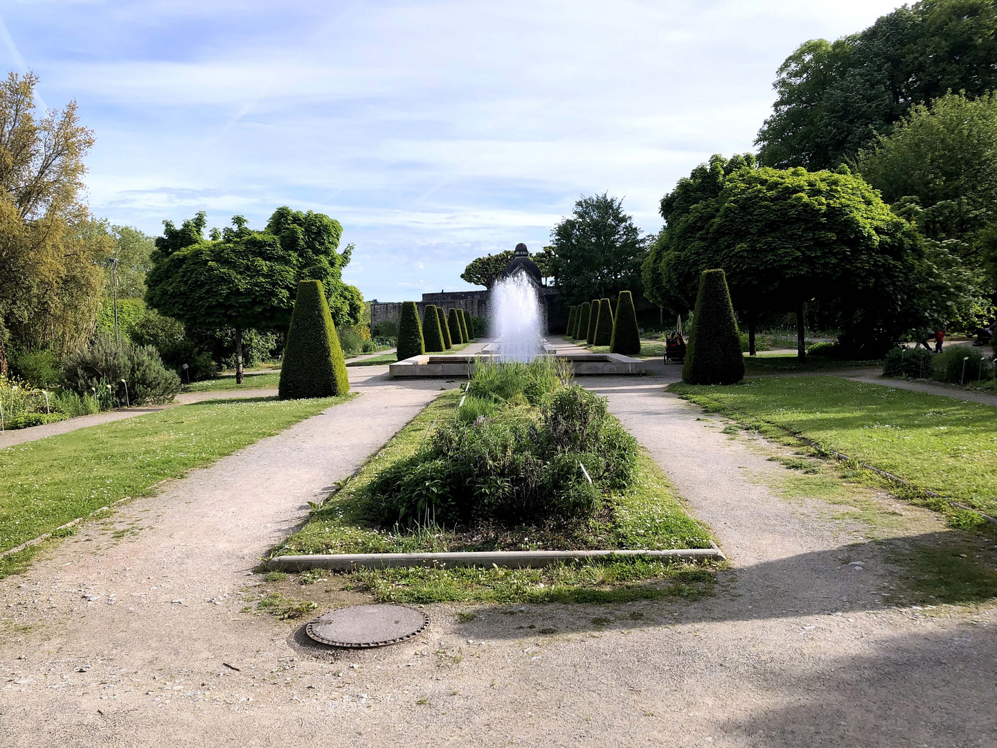 les jardins de l'évêché ! à Limoges ! (partie basse )