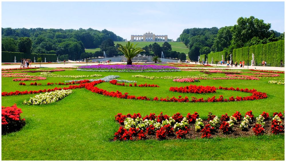 Les jardins de Schönbrunn