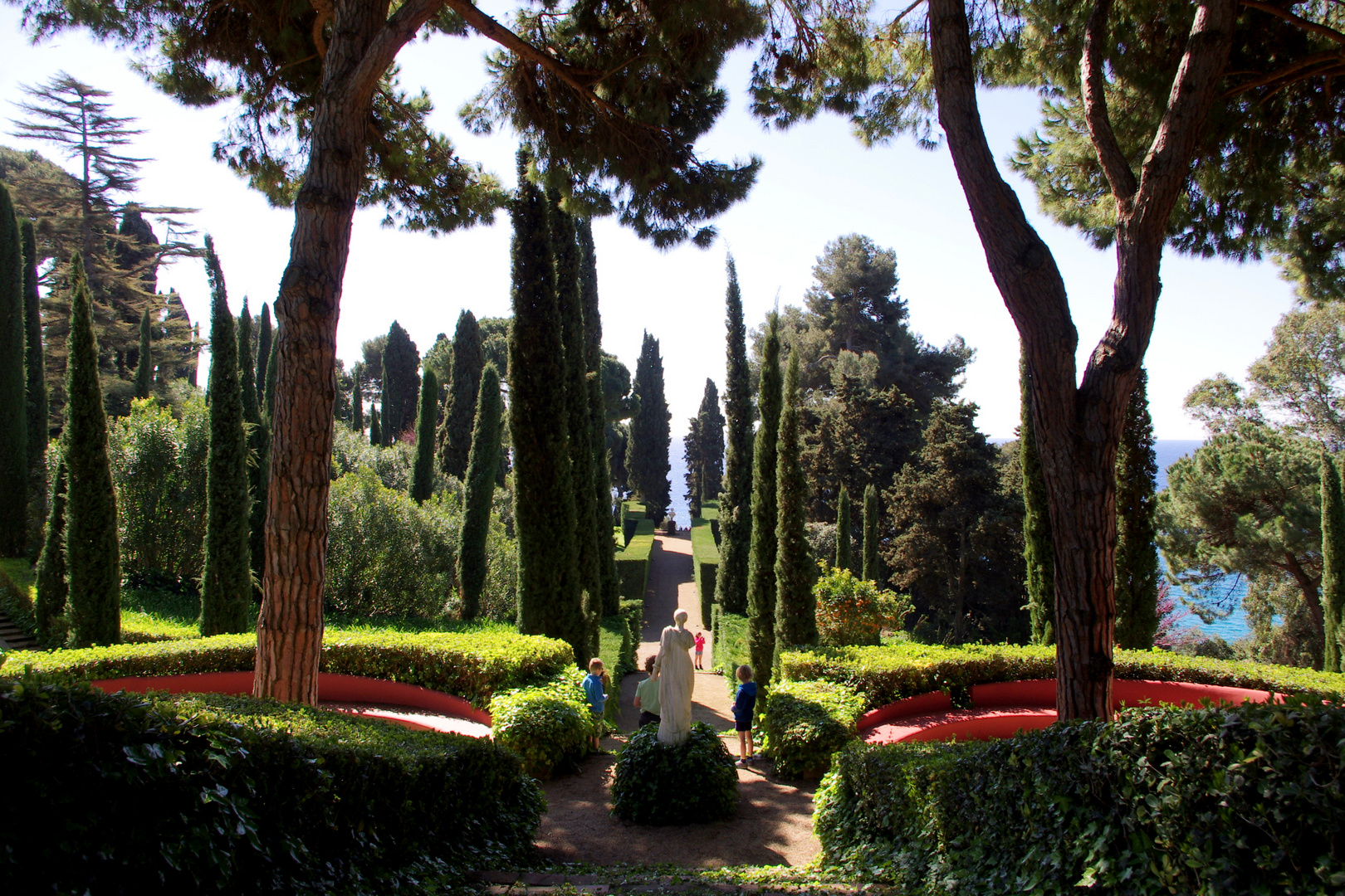 Les jardins de Ste Clothilde, Lloret de Mar, Espagne