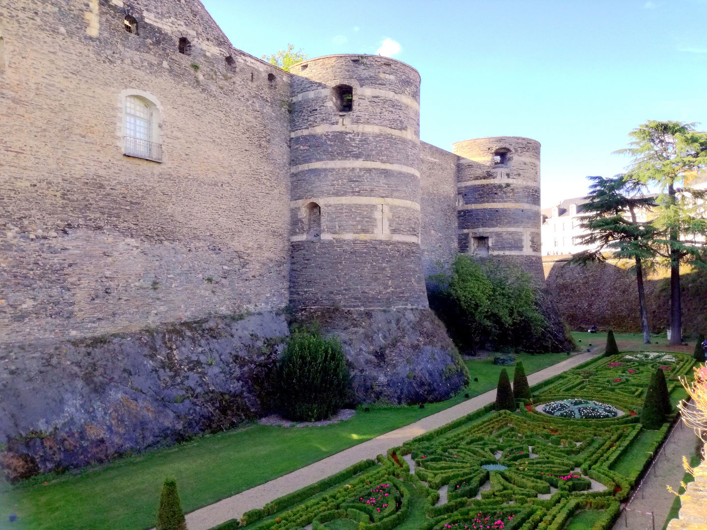 Les Jardins du château d'Angers