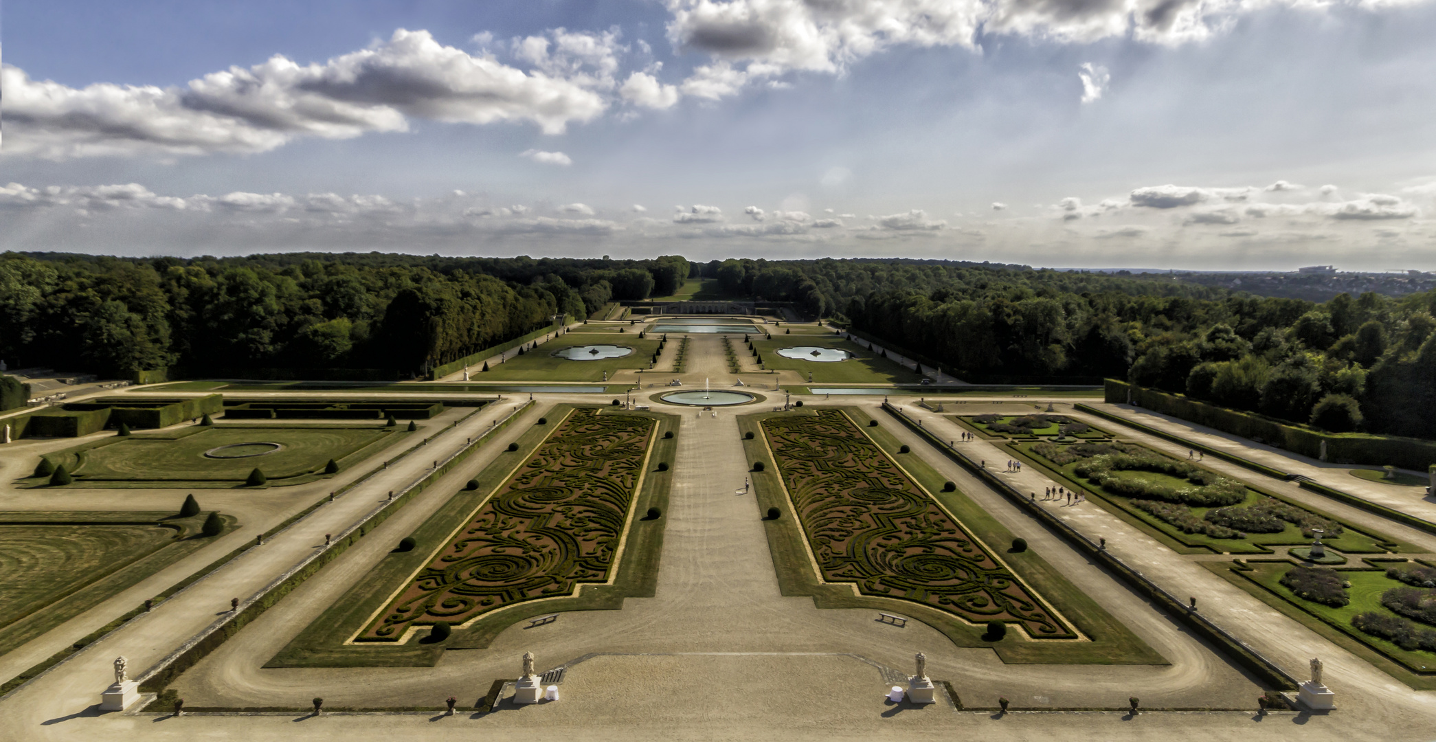 Les jardins du château de Vaux le vicomte 