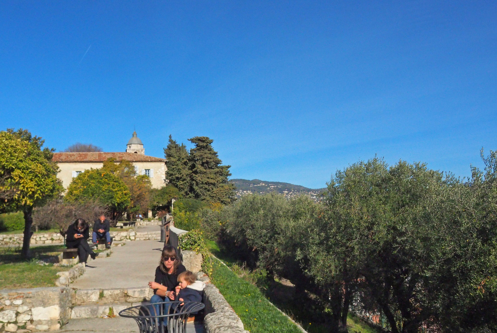 Les jardins du monastère de Cimiez