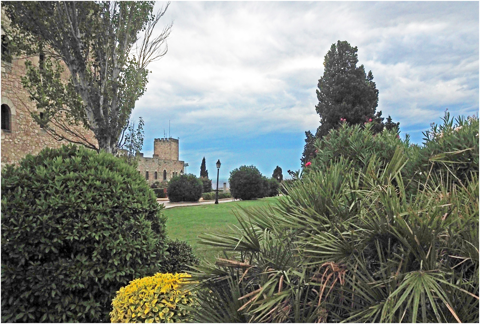 Les jardins du Parador de Tortosa