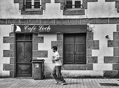 les joggeurs avant CAFE LOCH