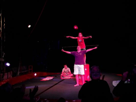 LES JONGLEURS DE DIABOLOS