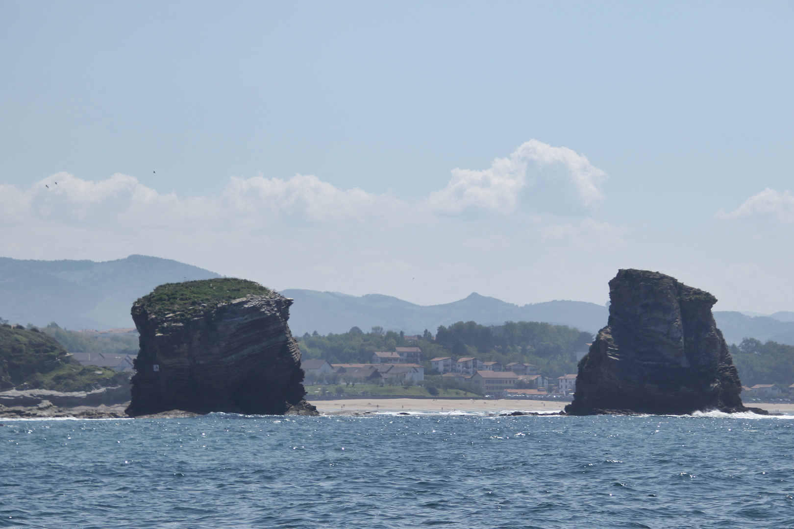 Les jumeaux à Hendaye !