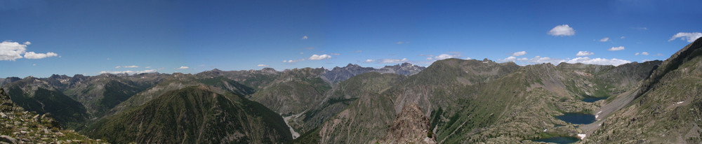 Les lacs de vens et ses environs