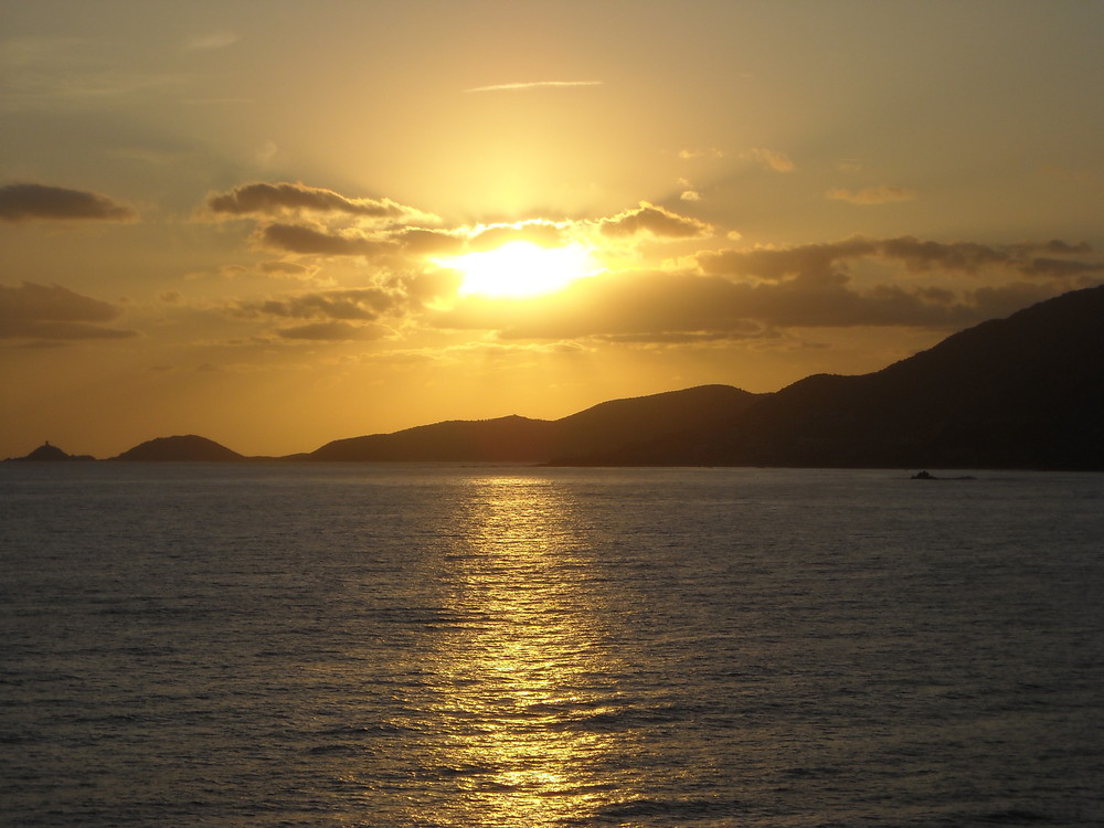 les îles saguinaires + tard..