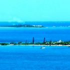 Les îlots vue de l'Anse Vata à Nouméa