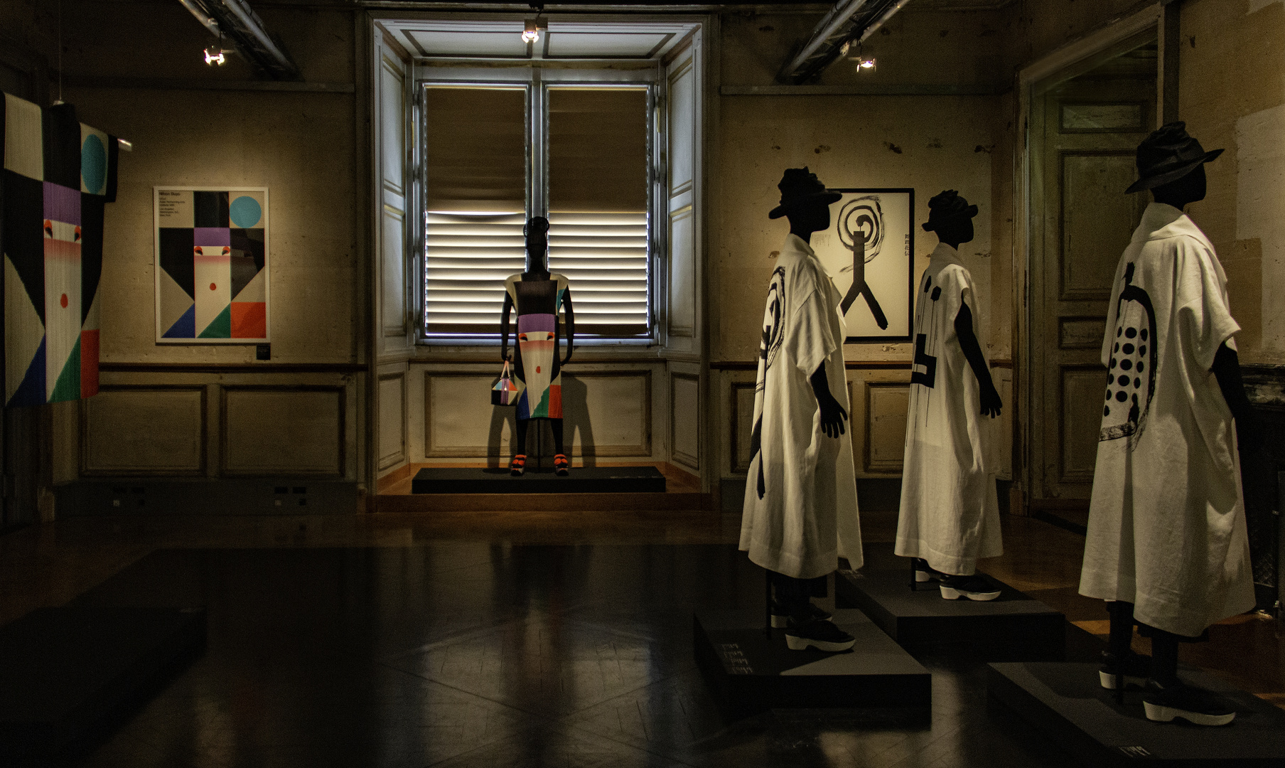 Les mannequins au musée d'arts décoratifs . 