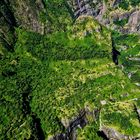 les méandres de la rivière des galets dans le cirque de Mafate