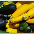 les meilleures courgettes sont petites et jaunes....