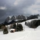 Les Mémises, vues de la croix du Mont Bénand