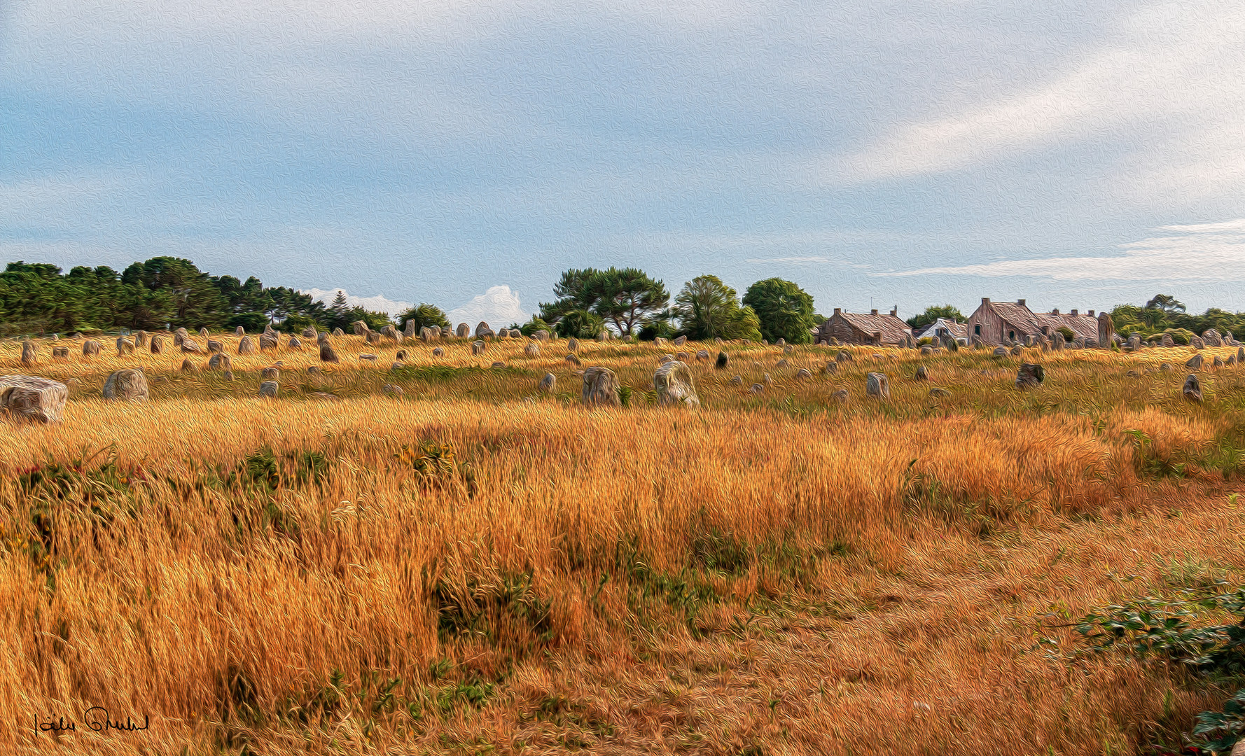 Les menhirs 