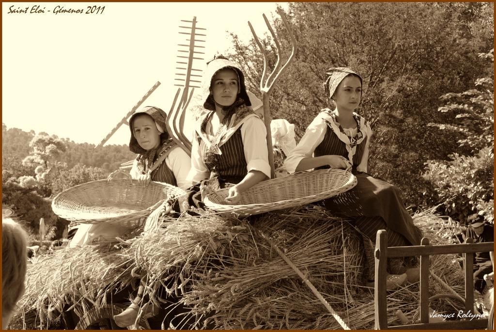 Les Moissons photo et image scènes de vie, personnes Images