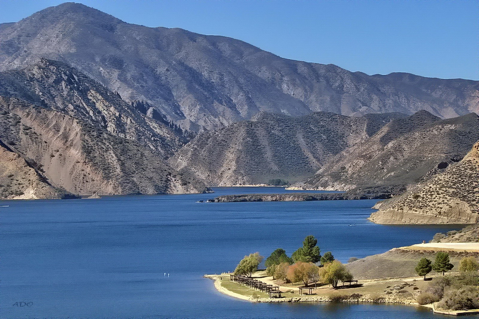 Les montagnes de Santa Clarita