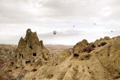 Les montgolfières de la Cappadoce