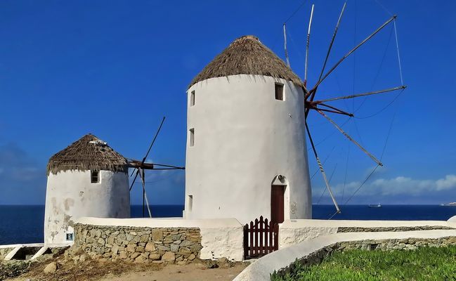 les moulins à vent de Mykonos